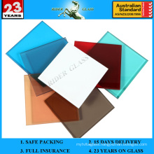 6.38-42.3mm Milk PVB Laminated Glass with AS/NZS2208
